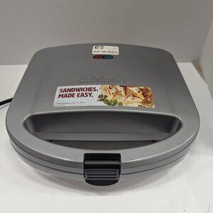 Cuisinart 2-Slice Sandwich Maker | Nonstick Plates (No Box)